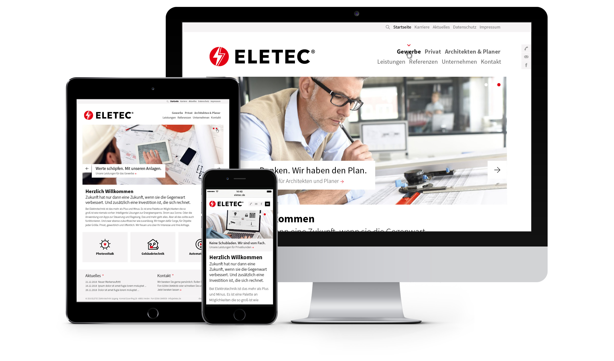 Webdesign ELETEC